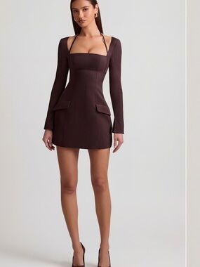 Oh Polly | Dresses | Oh Polly Baize Square Neck Long Sleeve Mini Dress In Black | Poshmark Oh Polly | Dresses | Oh Polly Baize Square Neck Long Sleeve Mini Dress In Black | Poshmark